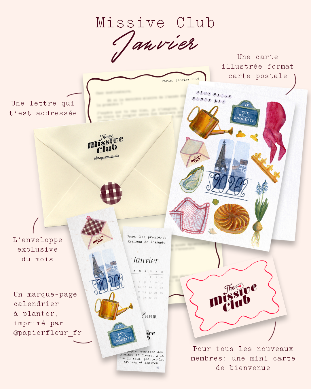 💌 🇫🇷 Abonnement Missive Club