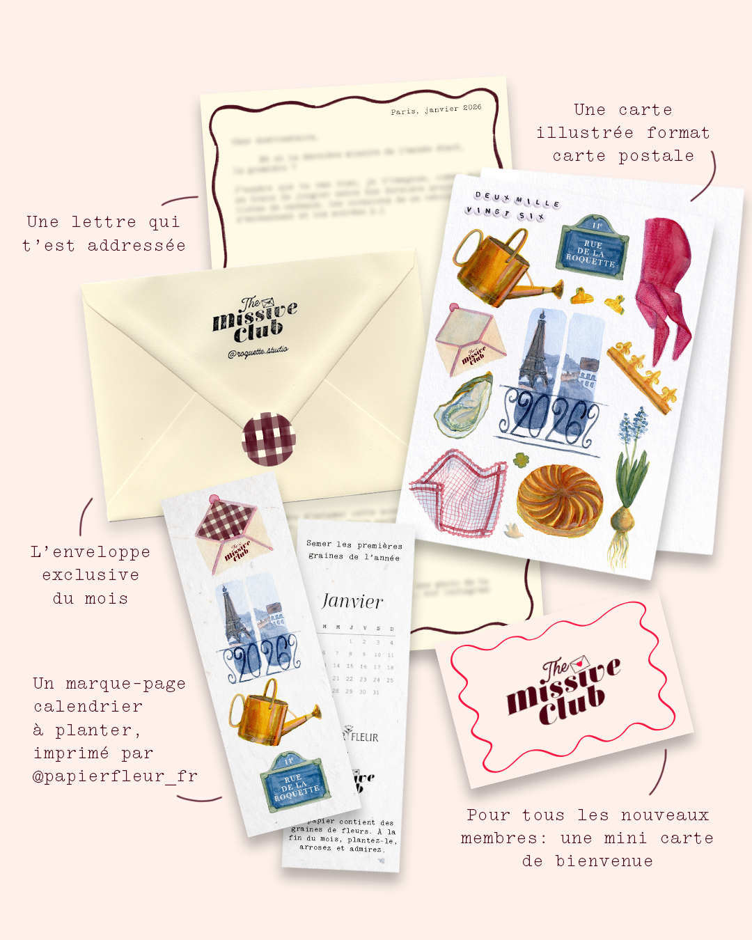 💌 🇫🇷 Abonnement Missive Club